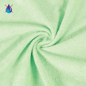 decoDoma Cearceaf impermeabil FROTIR, mentol 90 x 200 cm