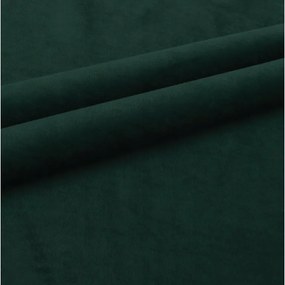 Canapea extensibila in forma de U SILVIANO 300x140 cm, verde inchis + 2 pernute CADOU