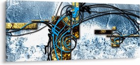 Tablou abstract (120x50 cm)