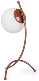 Lampa haaus Yay, 40 W, Alb/Cupru, Size: 23 x 18 cm Height: 43 cm