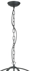Lustra suspendata stil traditional Orbit negru 2476-6BK SRT