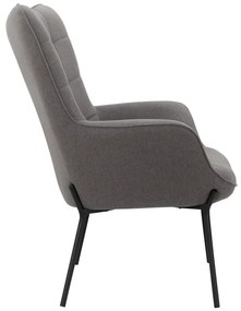 Fotoliu gri Boris – Støraa