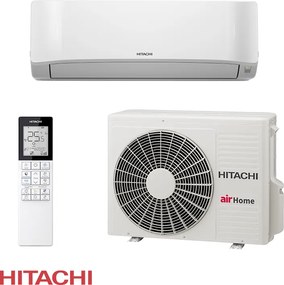 Aparat de aer conditionat cu invertor Hitachi AirHome 400 RAK-DJ50RHAE / RAC-DJ50WHAE, 18.000 BTU, 37 m², A++, Wi-Fi, R-32, Аlb