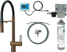 Magnetic Baterie pentru bucătărie, cu kit de filtrare a apei, cu pipă elastică BRMFC75M