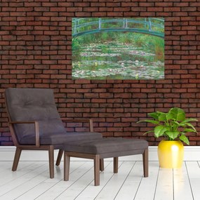 Tablou - Claude Monet, The Japanese Footbridge, reproducere (90x60 cm)