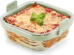 Formă de copt din sticlă 18,5x17,5 cm – Lékué