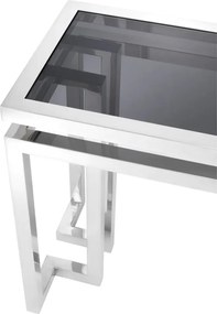 Consola LUX moderna Table Palmer argintiu 108982 HZ