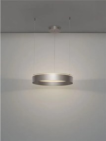 Lustra LED design circular OLIVIA nickel D-60cm