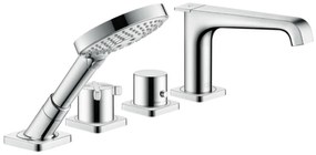 Axor Citterio E baterie cadă-duș cadă cu termostat crom 36411000