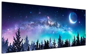Tablou - Calea lactee (120x50 cm)