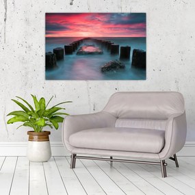 Tablou - Pietre în mare (90x60 cm)