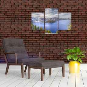 Tablou lacul montan (90x60 cm)