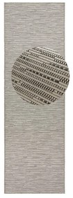 Covor tip traversă BT Carpet Nature, 80 x 150 cm, gri,