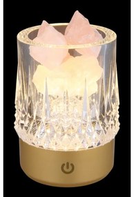 Lampă LED RGB tactilă reîncărcabilă dimabilă de masă Globo 21044 LIZZY LED/1W/5V 1200 mAh auriu