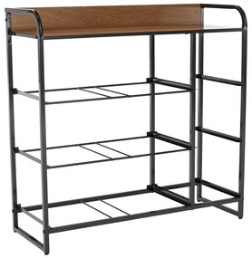 Comodă cu sertare din material textil HAZEL TIP 3,maro, XL