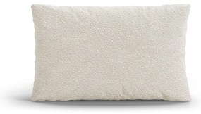 Pernă pentru canapea albă cu tapițerie din țesătură bouclé Poppy – Micadoni