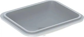 Lavoar sub blat Geberit Variform 58 cm fara orificiu baterie fara orificiu preaplin