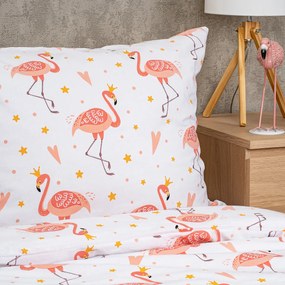 Lenjerie de pat din bumbac pentru copii4Home Flamingo , 140 x 200 cm, 70 x 90 cm, 140 x 200 cm, 70 x 90 cm