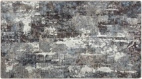 vidaXL Covor lavabil, multicolor, 80x150 cm