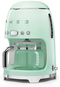 Mașină de cafea cu picurare verde-deschis Retro Style – SMEG