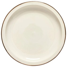 Farfurie cărămiziu-bej din gresie ø 26 cm Poterie – Casafina