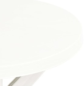 Masa de bistro, alb, O70 cm, plastic 1, Alb