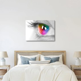 Tablou - Iris din ochi (70x50 cm)