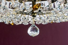 Lustra aplicata cristal Schöler design de lux Sheraton 45cm, 24K gold plated