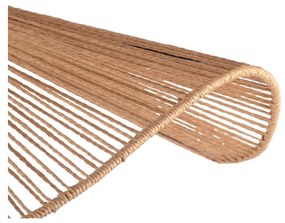 Lustră aurie cu abajur din sfoară din hârtie ø 62 cm Sombra – Leitmotiv
