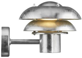 Aplica de perete pentru iluminat exterior modern, IP54 Kurnos 20 galvanizat 2118061031 NL
