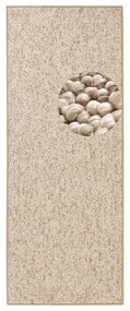 Covor tip traversă maro deschis 80x300 cm Wolly – BT Carpet