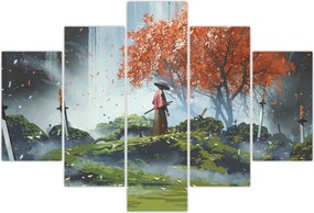 Tablou - Ilustrație a Grădinii de săbii (150x105 cm)