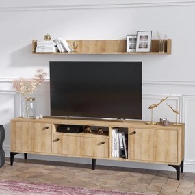 Ansamblu Comoda TV Grega Oak