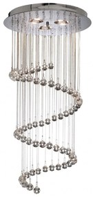 Lustra cristal design modern 39cm Hallway 5L 7743CC SRT