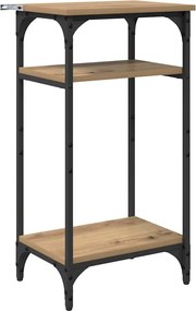 vidaXL Masă laterală Stejar Artizanal 40 x 30 x 75 cm Lemn compozit