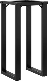 vidaXL Picioare masă de sufragerie O-Frame 40x40x73 cm Oţel