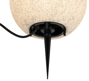 Lampă inteligentă de exterior gri 25 cm IP65 incl. WiFi A60 - Nura