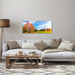 Tablou - Peisaj de toamnă (120x50 cm)