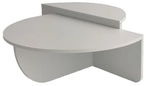 SET 2x măsuță de cafea PODIUM alb