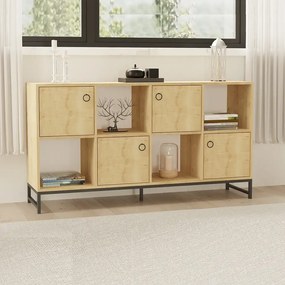 Consola Paola culoare stejar 160x85x40 cm