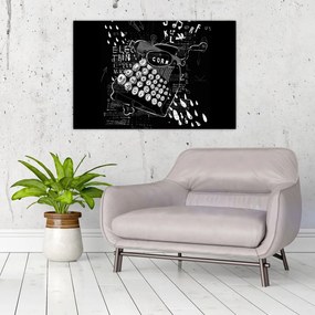 Tablou - Desen în stilul lui Banksy (90x60 cm)