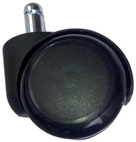 Roti universale de birou, 5 buc, negre