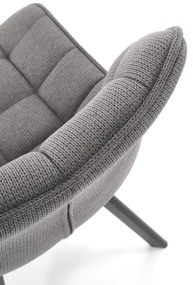 Scaun K549 stofa gri