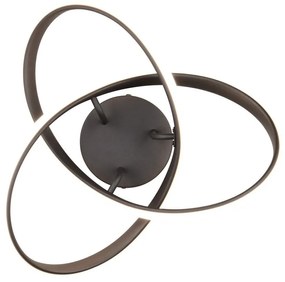 Plafonieră neagră LED Meo – Trio