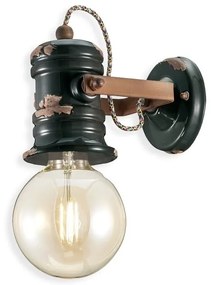Aplica de perete design retro realizata manual din ceramica URBAN