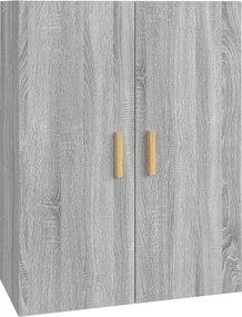 vidaXL Dulap de perete suspendat, gri sonoma, 69,5x34x90 cm