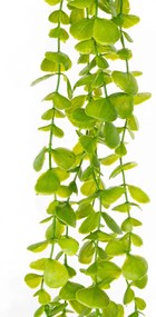 Arbust artificial Eucalyptus, verde închis, 120 cm
