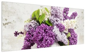 Tablou cu liliac mirosmatic (120x50 cm), în 40 de alte dimensiuni noi