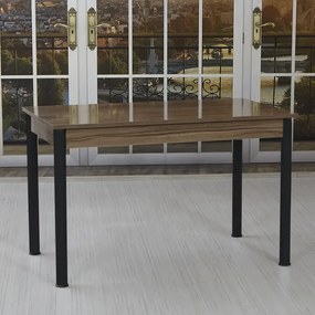 Masa bucatarie Bella negru marmorat, 120 cm