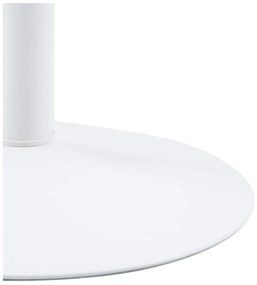 Masă rotundă Actona Ibiza, ø 110 cm, alb